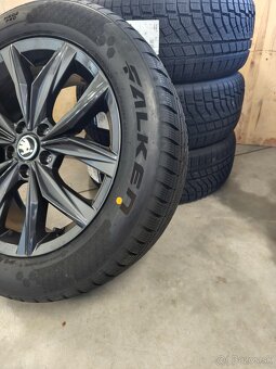 VW/SKODA R18 ORIG.ALU/ZIMNE PNEU 235 55 18 - 2