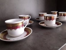 Porcelan na kávu H&C Czechoslovakia - 2