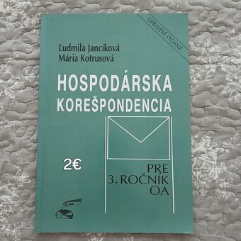 Ekonomika a Hospodarska korespondencia - 2