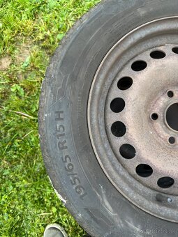 Plechace s pneumatikami 5x110 195/65 r15 - 2