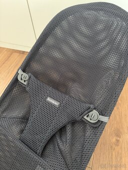 Detské ležadlo BabyBjörn Lehátko Bouncer BLISS Anthracite Me - 2
