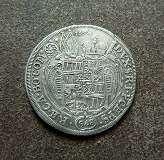 Predám XV grajciar 1694 SAS Karel II. Lichtenstein - 2
