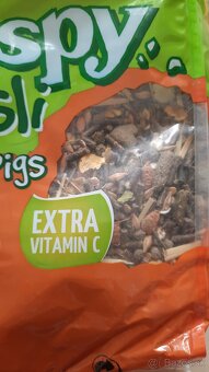Krmivo pre morčatá a drobné hlodavce s vitamín - nové 2,75kg - 2