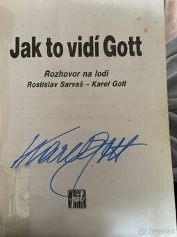 Karel Gott - Jak to vidí GOTT (s podpisom 2x) - 2