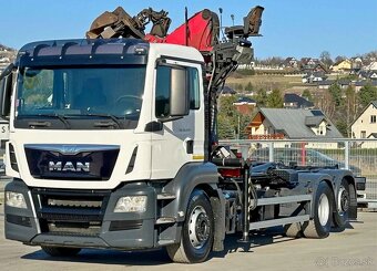 9197 - MAN TGS 26.400 - 6x2 - Nosič kontejnerů + HR-PENZ 12Z - 2