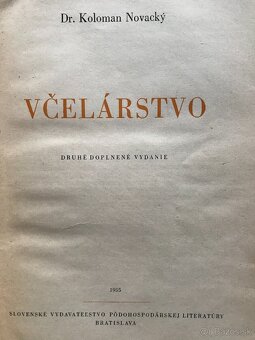 Koloman Novacký: Včelárstvo (1955) - 2