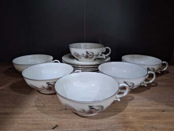 Retro šálky československý porcelán MZ - 2