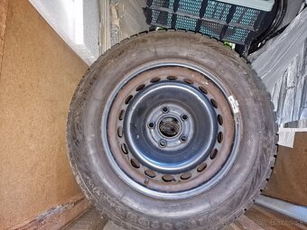 Zimné kolesá Renault 205/65 R16. ET 43/ 5x114.3/ otvor 66mm. - 2