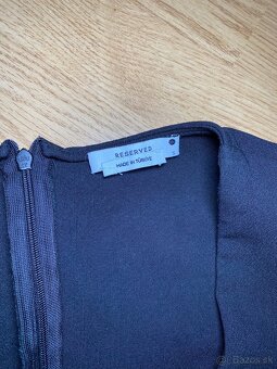 Reserved čierne šaty – S - 2