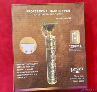 zastrihávač vlasov – nepoužitý, úplne nový - 2
