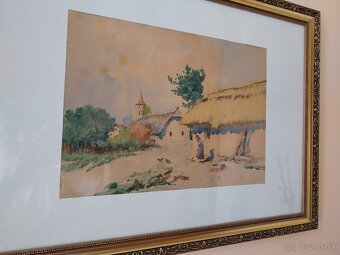 Antal Neogrády akvarel - 2