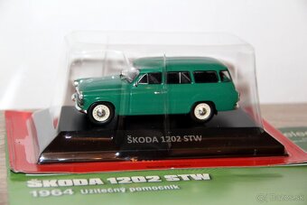 Škoda - Veľká história v malých modeloch DeAgostini 1:43 - 2