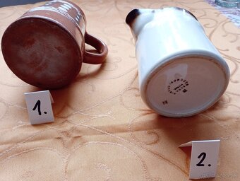 Keramika - krígeľ, mliečnik - 2