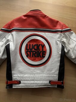 Kožená moto bunda Lucky Strike - 2