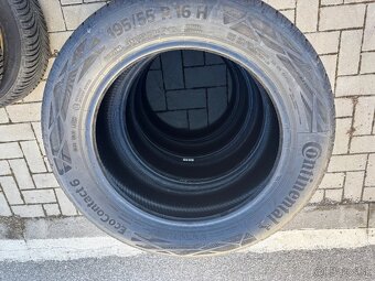 Letné pneumatiky 195/55 R16 Continental 4ks - 2