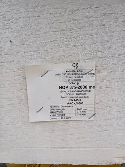 Ytong preklad NOP (3 kusy/typy) - 2