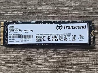 2TB Transcend MTE712A PCIe NVMe 4.0 x4 Industrial - 4 000TBW - 2