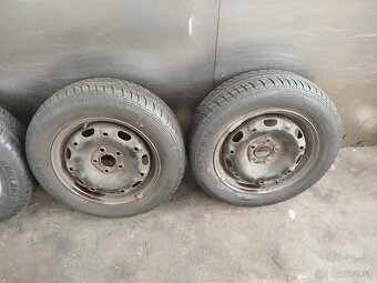 Predám sadu kolies 5x100 R14 165/70 R14 4.9mm - 2