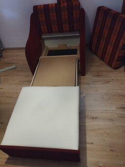Rozťahovacie drevené kreslo - 2