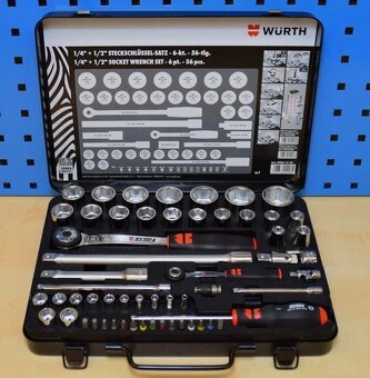 Würth Zebra gola sada 56 dielna - 2