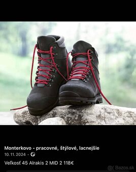 VEĽKOSŤ 45, MIX pracovná obuv, ENGELBERT Strauss+MIX TOP - 2