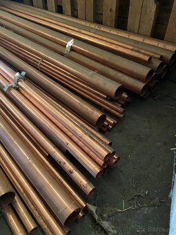 Medené trubky kurenie,voda - 2