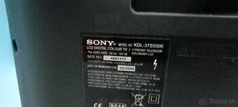 Predám spoľahlivý LCD televízor Sony Bravia 37" (94 cm) - 2
