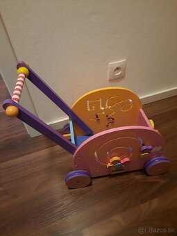 Predám drevený detský vozík Boikido - 2