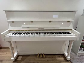 kvalitne biele piano Pearl River UP118M - 2