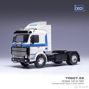 Modely evropských kamionů 1:43 IXO - 2