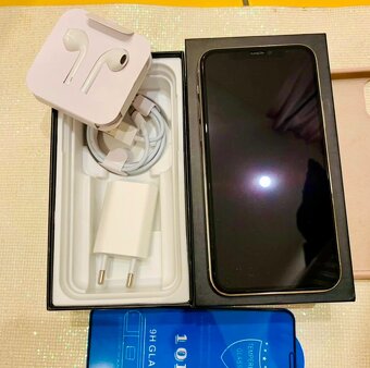 iPhone 11 Pro Max Silver BATERIE 100% TOP - 2
