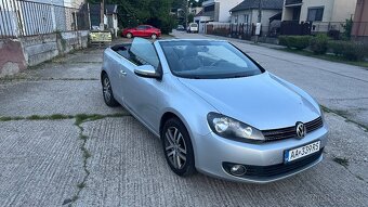 VW golf 6 cabriolet 2012 - 2