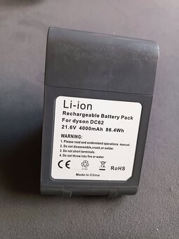 Náhradní baterie pro Dyson DC62 - 2