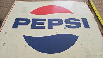 PEPSI stará reklamná plechová tabula - 2