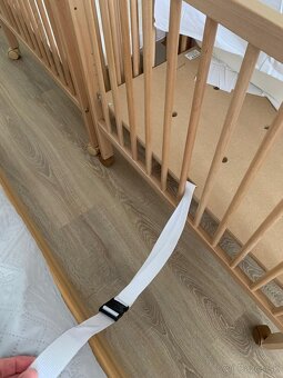 Dvojičky - Detská prístavná postielka "my baby" - 2