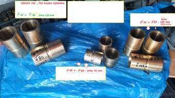 Ložiskové BRONZOVÉ puzdra a Ložiská - - 2