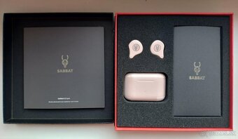 Bezdrôtové ružové slúchadlá Sabbat X12 Pro - 2