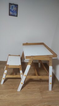 Rastúci stôl so stoličkou - 2