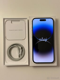 iPhone 14 Pro 256GB strieborný - 2