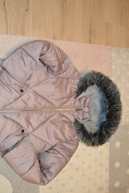Dievčenská zimná bunda, veľ. 128, TOP STAV - 2