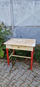 Dreveny stolik na renovaciu - 2