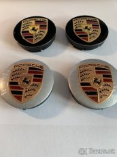 Porsche stredovej krytky kolies (pokrievky) 76mm, 65mm, 56mm - 2