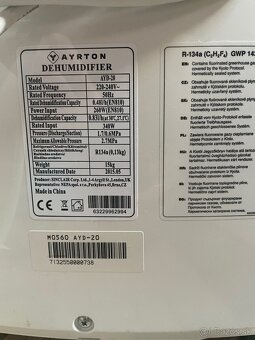 Odvlhcovac vzduchu - 2