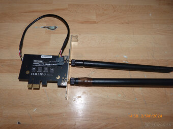 pcie wifi 15e pci 10e a notebokove 5e kus - 2