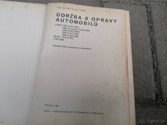 Predám kniha Údržba a opravy Lada 1200, 1300, 1500, 1600 - 2