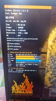 Predam notebook acer nitro 5, i5 10300h, 1000gb, Rtx 3060. - 2