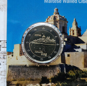 Malta 2€ / 2 euro vo foldroch coincard - 2