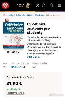 Cvičebnice anatomie pro studenty - 2