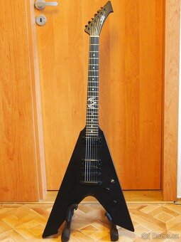 James Hetfield Signatur ESP LTD Vulture Black Satin TOP STAV - 2