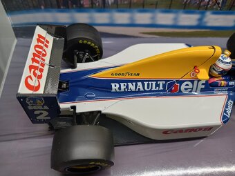 F1 ROZKLÁDACÍ WILLIAMS RENAULT FW15C 1993 A. PROST QUARTZO - 2